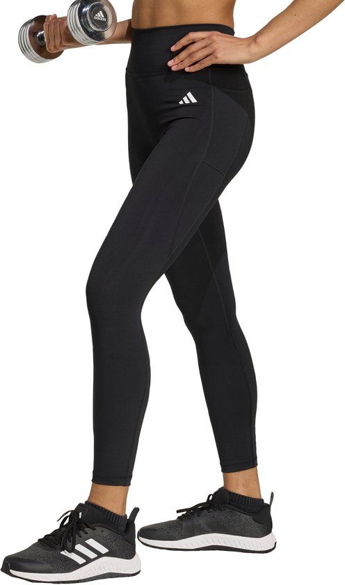 adidas Performance Optimé Essentials No Front Rise Seam 7/8 Legging - Dames - Zwart