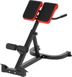 Sportnow Roman Chair - Staal, Kunstleer - Rood/Zwart