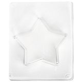 Rayher 36048000 gietvorm: ster, diameter 7 cm, diepte 3,5 cm