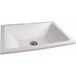 Ondee Zen Tamara Lavabo à poser rectangulaire - Crème - 40cm - Terrazzo - Sans trop-plein