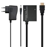 1 x 2 high-speed HDMI-splitter met voeding
