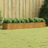 Maison Exclusive - Jardinière surélevée 280x80x40 cm, finition acier Corten