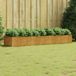 Maison Exclusive - Jardinière surélevée 280x80x40 cm, finition acier Corten