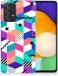 Samsung Galaxy A52 (5G/4G) TPU Hoesje Blokken Kleurrijk
