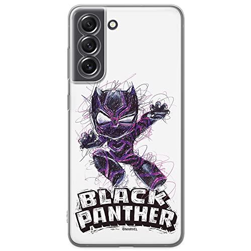 ERT GROUP Samsung S21 FE Black Panther Phone Case - Marvel Official