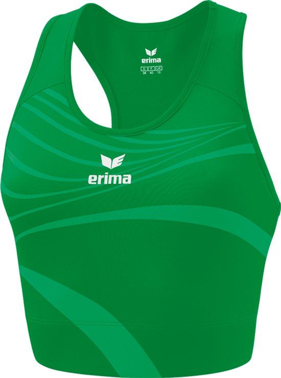 Erima Racing Bra Dames - Groen - Maat 34 - Medium Support