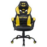 Subsonic Batman Fauteuil de jeu PC Rembourré rembourré Assise Zwart, Geel
