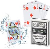Sans marque Cartes à jouer en plastique - 54 cartes résistantes aux plis et imperméables pour débutants et professionnels Jeu de poker
