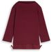 Tom Tailor - Scuba-shirt met lange mouwen in 2-in-1-look - Maat XXL - Preppy Plum