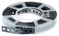 Alberts 361143 gaatjesband | met of zonder afrolcassette | rvs | breedte 17 mm | lengte 10 m