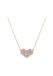 Gaya Rose Gold Koper Vrouwen Minimalistische ketting 44.50 cm