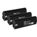 vhbw 3x batterie compatible avec Makita 6019DWE, 6017DWBE, 6017DWE, 6018DWE, 6019D, 6018D, 6018DWBE, 6019DW, 6019DWBE outil (2100 mAh, NiMH, 7,2 V)
