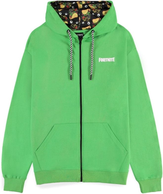 Difuzed Fortnite - Tacos Men's Zipper Hoodie - 8718526392647