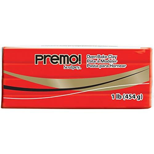 Sculpey Premo Cadmium Red Clay 454g