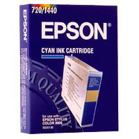 Epson inktpatroon Cyan S020130 single pack / cyaan