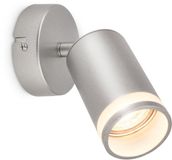 B.K.Licht Briloner Rub - Binnen wandlamp - 2832014 - Verstelbaar - Acryl applicatie - 16 x 8 x 8 cm - Mat chroom