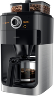 Philips Grind & Brew HD7769/00 - Koffiezetapparaat met Geïntegreerde Molen - Zwart/Metaal
