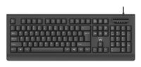 Ewent EW3286 Toetsenbord Universeel USB QWERTY Spaans Zwart