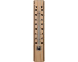 Hendrik Jan - Buitenthermometer - Min/Max - Beukenhout - 20 cm