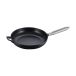 STAUB Poêle en fonte noire Buster & Punch Ø28 cm Poignée en acier