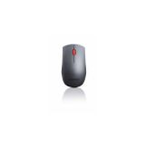 Lenovo Souris laser sans fil - 1600 DPI - Ambidextre - Gris/Rouge