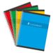 Conquerant 100105079 schrijfblok & schrift 100 vel Rood, Groen, Geel, Blauw
