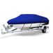 MSC Heavy Duty 600D Marine Grade Polyester Canvas Trailerable Waterdichte Boot Cover, Past V-Hull, Tri-Hull, Runabout Boot Cover (Model B - Lengte: 14'-16' Beam Breedte: tot 90", Pacific Blue)