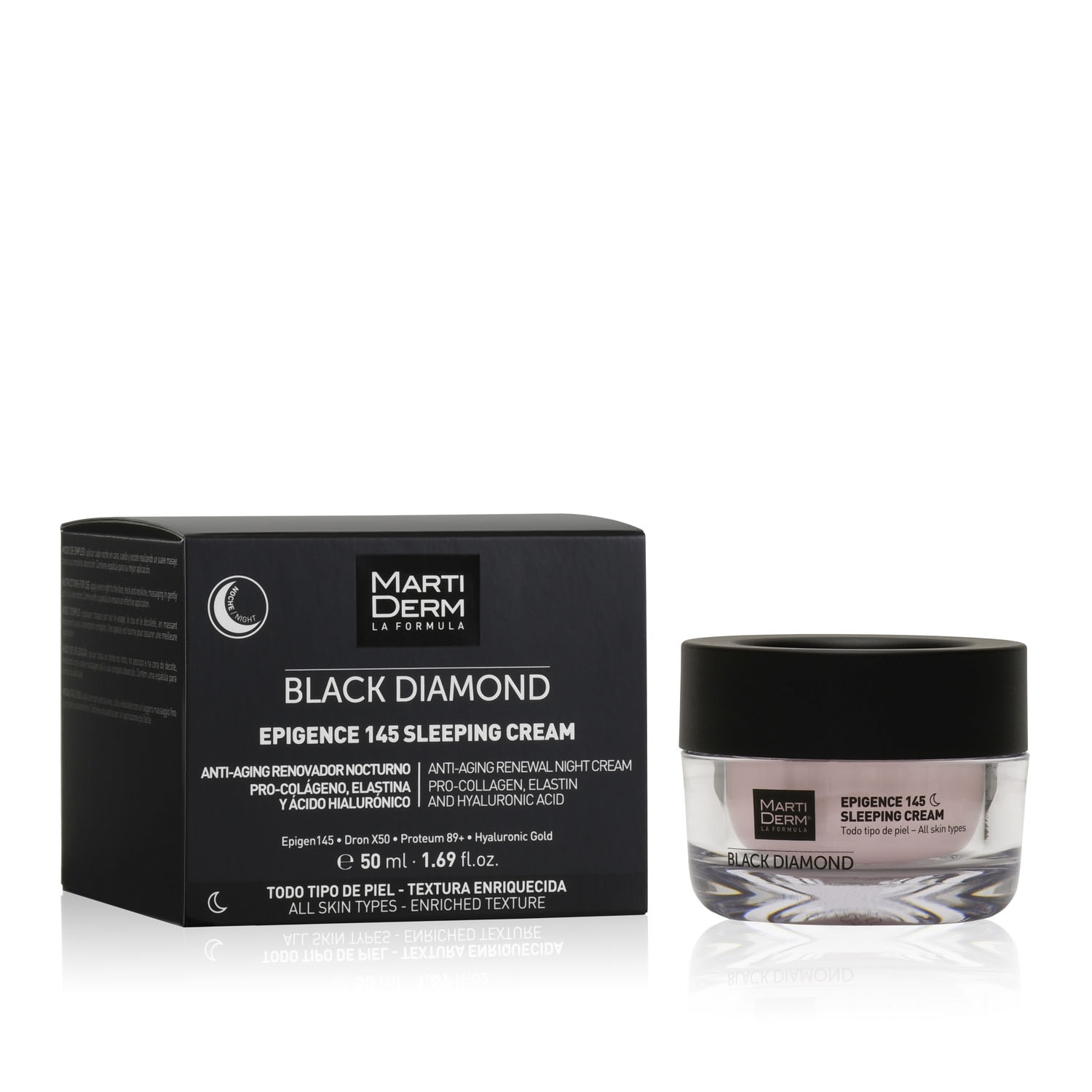 MartiDerm BLACK DIAMOND Epigence 145 Sleeping Cream