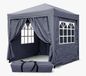 Quick Star Pavillon pliant 2 x 2 m Gris fumé