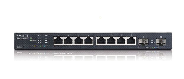 Zyxel XMG1915-10E - Managed L2 Switch - 8x 2.5G Ethernet, 2x SFP+