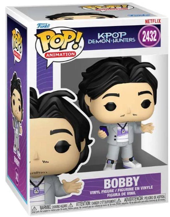 Funko Pop! KPop Demon Hunters Bobby (Pop! Animation) vinylfiguur 2432