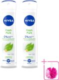 Nivea Deodorant Spray Fresh Pure - 2 x 150 ml