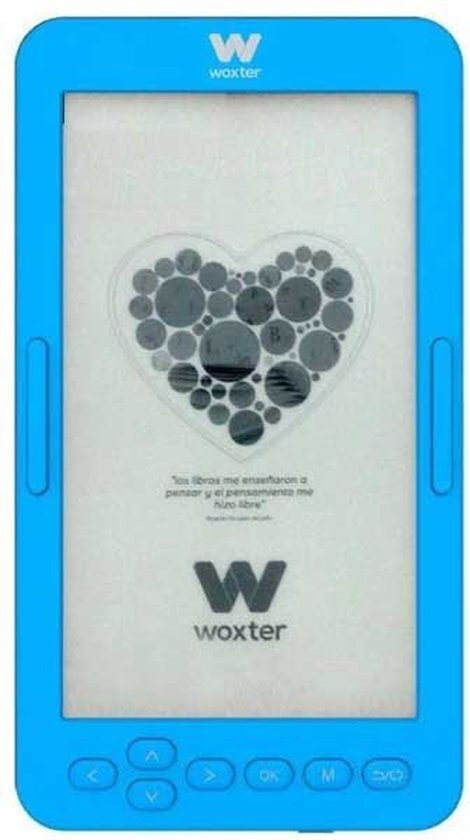 2013 E-boek Woxter 4 GB Blauw