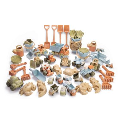 Dantoy BIO Sand set met voertuigen