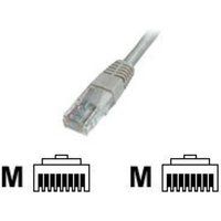 DIGITUS Premium - Verbindingskabel - RJ-45 (M) naar RJ-45 (M) - 1 m - UTP - CAT 5e - afgeschermd - grijs