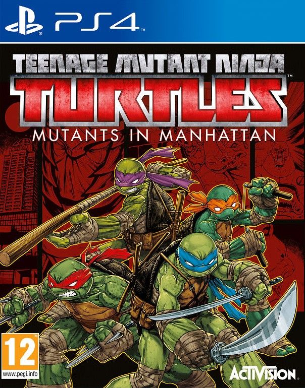 Activision Teenage Mutant Ninja Turtles: Mutants in Manhattan - PlayStation 4