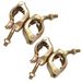 Merkloos Icecat 2-Pack Stalen Scaffolding Clamps voor Versteviging
