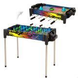 Cb Games Jeu De Société Ambassador-foosball & Air Hockey Neon Arcade 2 En 1