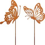 Papillon Décoration de jardin en métal 45cm