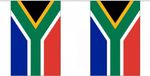 Merkloos / Sans marque Shoppartners Bv Zuid Afrika landen thema vlaggetjes - 900 cm - Slingers versiering - Polyester