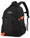 Aoking Sac à dos Noir Polyester Fermeture éclair Multiples compartiments Black B UNICA 32x18x45 cm