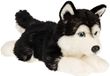 Uni-Toys Husky noir, couché - 41 cm