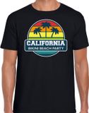 Bellatio Decorations California Zomer T-shirt Heren Zwart L