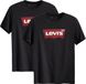LEVIS T-shirt graphique à col rond lot de 2