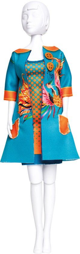 DYD Dress Your Doll - Making Couture Outfit kit Betty Phoenix - Voor pop van 29cm - PN-0164637
