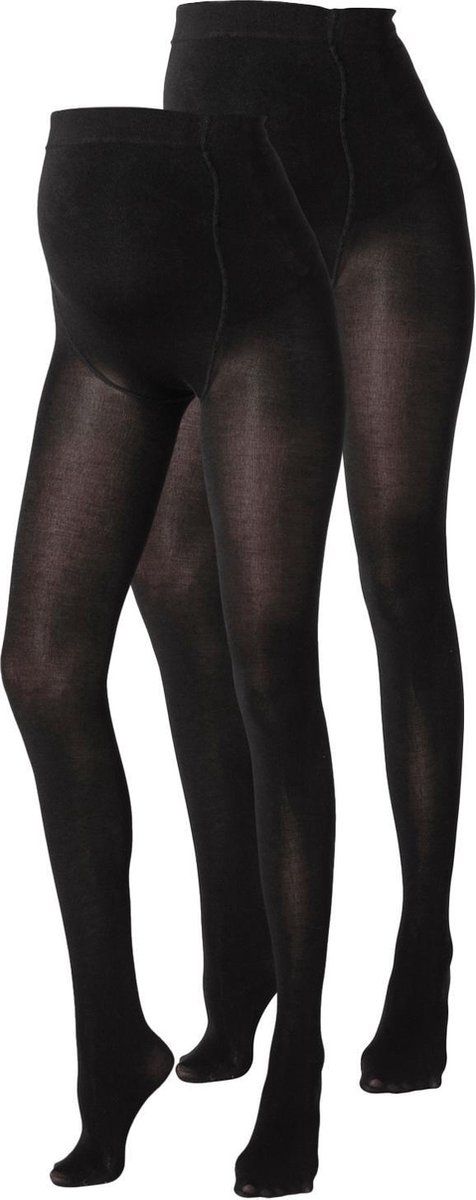 Mama Licious MLJENNIE PantyHOSE 2PACK A - Dames Panty - Maat ML - 5714916217630