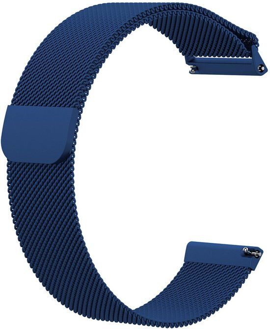KELERINO Milanees bandje voor Fitbit Versa - Blauw