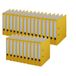 Centra Standaard ordner (grijze RC, gelamineerd met PP-folie, A4, 8 cm rugbreedte, chromos) 50mm geel
