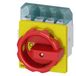 Siemens Lastscheidingsschakelaar Rood, Geel 4-polig 16 mm² 25 A 690 V/AC 3LD21031TL53