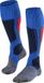 FALKE SK1 warm dik wol functioneel materiaal skisokken heren blauw - maat 44-45